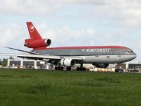 N236NW @ EHAM - Landing on Amsterdam airport - by Willem Goebel