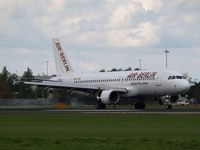EC-KBQ @ EHAM - Landing on the Kaagbaan of Amsterdam airport - by Willem Goebel