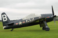 G-RUMM @ EGHR - At Goodwood for Revival meeting. Still parked up one week later.