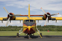 C-GFSK @ CYLB - Goverment of Alberta CL-215 - by Andy Graf-VAP