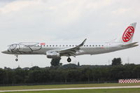 OE-IHD @ EDDL - Niki, Embraer ERJ-190LR (ERJ-190-100 LR), CN: 19000354, Aircraft Name: Calypso - by Air-Micha