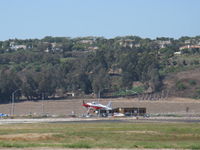 N360BR @ CMA - 2000 Holm BEAR 360, Vedeneev (Ivchenko) M-14P 360 Hp radial, on final for greatly displaced Rwy 26, when the USAF had this airport as an air force base this runway 26 started near Las Posas Road. - by Doug Robertson
