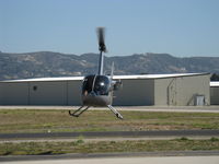 N570H @ CMA - 2009 Robinson R44 RAVEN II, Lycoming IO-540-F1B5 derated to 245 Hp for 5 minutes, 205 Hp continuous, arrival - by Doug Robertson