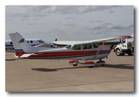 N739FD @ KSAW - On the ramp.
