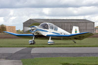 G-BKAO @ EGBR - Jodel D112 at Breighton Airfield during the September 2010 Helicopter Fly-In. - by Malcolm Clarke