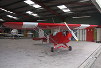 G-ATCN @ EGBR - Luton LA4A Minor at Breighton Airfield during the September 2010 Helicopter Fly-In. - by Malcolm Clarke