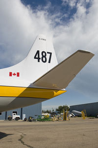 C-FZCS @ CYQF - Air Spray L-188 - by Andy Graf-VAP