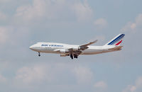 F-GEXA @ KATL - An Air France B747 on final to Rwy 27R @ ATL. (an f-stop 5.6 photograph) - by Bill Thornton, Former managing editor USAF Flying Safety Magazine