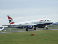G-EUUY @ EDI - Shuttle 8A Arrives at EDI From LHR - by Mike stanners
