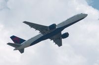 N6707A @ ATL - A Boeing 757 departs Rwy 27L@ATL. (an f-stop 5.6 photograph) - by Bill Thornton, former managing editor USAF Flying Safety Magazine