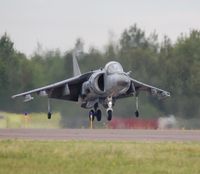 165566 @ KDLH - Marine Harrier - by Paul Krumrei