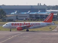 G-EZBE @ EHAM - Arrival on Amsterdam airport  and taxi to the gate - by Willem Goebel