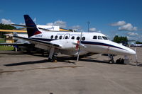 N428UE @ ESOW - A JetStream of the local school for flight technicians on the apron of the museum at Västerås Hässlö airport, Sweden.