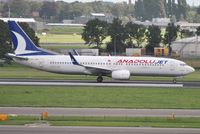 TC-JFR @ EHAM - Another Turkish charter flight rolling - by Robert Kearney