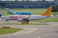 TC-ACP @ EHAM - Pegasus taxiing for departure