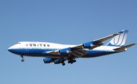 N182UA @ KORD - Boeing 747-400 - by Mark Pasqualino