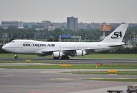 N761SA @ EHAM - Southern Air coming to a stop on r/w 27