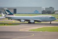 B-HOZ @ EHAM - Cathay Cargo taxiing in after arrival - by Robert Kearney
