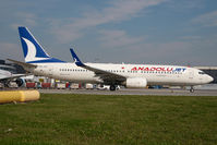 TC-JGC @ LOWW - Andadolu Jet Boeing 737-800 - by Dietmar Schreiber - VAP