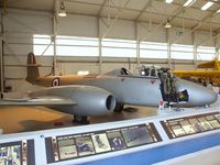 WA634 - Gloster Meteor T7 converted for ejection seat testing at the RAF Museum, Cosford