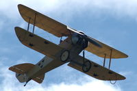 SE-XIL @ ESCF - Mikael Carlson flying his magnificent replica of the 1920s Tummelisa training aircraft of the Swedish Air Force. - by Henk van Capelle