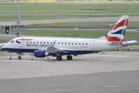 G-LCYG @ EHAM - BAW parked pn remote stand for the moment