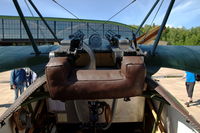SE-XXZ @ ESOW - View forward from the cockpit of a Fokker Dr.1.