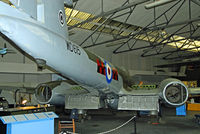 WD646 - VIEW FROM THE TAIL - SHOWN IN THE MARKINGS OF 85 SQN -SHE IS IN FACT WD646
