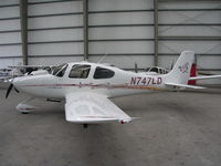 N747LD @ EHRD - in hangar @ EHRD