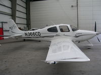N366CD @ EHRD - in hangar @ RTM - by ghans