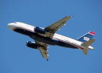 N814AW @ DFW - Departing DFW. - by paulp