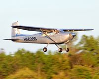 N5638B @ 5W8 - .low pass runway 22 - by John W. Thomas