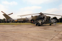 0839 @ EGVA - Another view of the Czech Air Force Mi-24V2 Hind on display at the 1997 Intnl Air Tattoo at RAF Fairford. - by Peter Nicholson