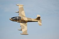 G-UVNR @ EGFH - Low pass over Runway 22 by resident Strikemaster (Viper 2). - by Roger Winser