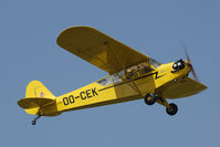 OO-CEK @ EBDT - departure from the 2010 oldtimer fly-in.