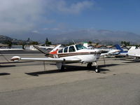 N7MK @ SZP - 1951 Beech C35 BONANZA, Continental E-225 upgrade (c/n puts this as a 1952 build0, new prop - by Doug Robertson