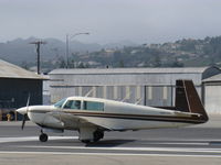 N4474H @ SZP - 1978 Mooney M20J 201, Lycoming IO-360-A3B6D 200 Hp, takeoff roll Rwy 22 - by Doug Robertson