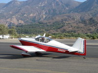 N96RS @ SZP - 1999 Kendall VAN's RV-6, Lycoming O&VO-360 180 Hp, taxi back - by Doug Robertson