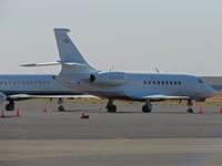 N974HR @ KAPC - 1996 Falcon 2000 of New Jersey-based Hoffmann La Roche Inc. on bizjet ramp - by Steve Nation
