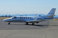 N442KM @ KAPC - 1985 Cessna S550 on arrival from KSNA (John Wayne Airport, Santa Ana, CA) - by Steve Nation
