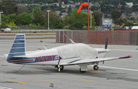 N100NY @ KSQL - 1985 M20J at San Carlos, CA - by Steve Nation
