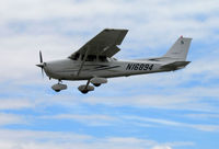 N16894 @ KPAO - 2007 Cessna 172S on final for Palo Alto, CA - by Steve Nation