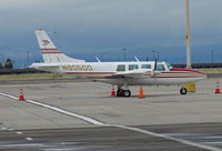 N90500 @ KOAK - Carson City, NV-based 1976 Aerostar 600 on North Ramp at Oakland, CA - by Steve Nation