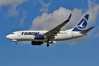 YR-BGI @ EGLL - Boeing 737-78J, c/n: 28439 of Romanian carrie , Tarom at Heathrow - by Terry Fletcher