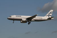 SX-DVR @ EBBR - Arrival of flight A3 620 to RWY 25L