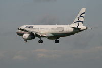 SX-DVR @ EBBR - Flight A3 620 is descending to RWY 25L