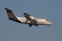 OO-DJN @ EBBR - Flight SN2910 is descending to RWY 02 - by Daniel Vanderauwera