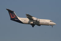 OO-DWD @ EBBR - Flight SN3716 is descending to RWY 02