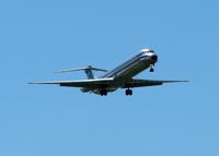 N579AA @ DFW - Final for 36L at DFW. - by paulp