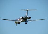 N574AA @ DFW - Landing on 36L at DFW. - by paulp